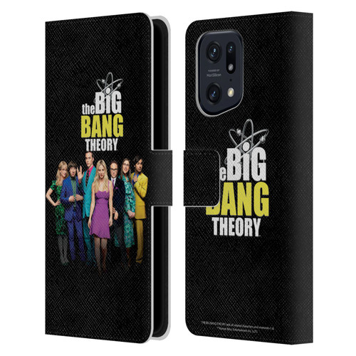 The Big Bang Theory Key Art Season 11 B Leather Book Wallet Case Cover For OPPO Find X5 Pro