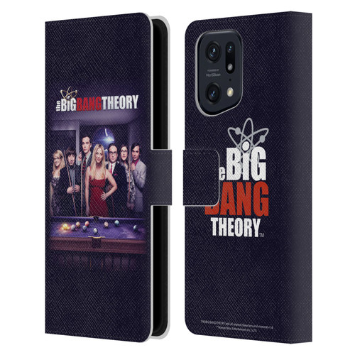 The Big Bang Theory Key Art Season 11 C Leather Book Wallet Case Cover For OPPO Find X5 Pro