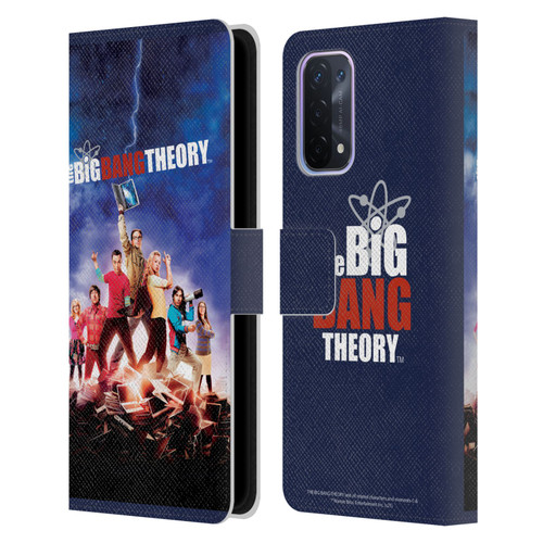 The Big Bang Theory Key Art Season 5 Leather Book Wallet Case Cover For OPPO A54 5G