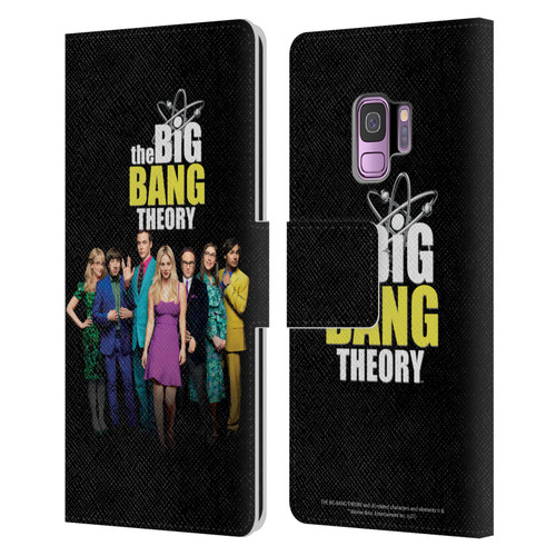 The Big Bang Theory Key Art Season 11 B Leather Book Wallet Case Cover For Samsung Galaxy S9