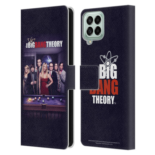 The Big Bang Theory Key Art Season 11 C Leather Book Wallet Case Cover For Samsung Galaxy M33 (2022)