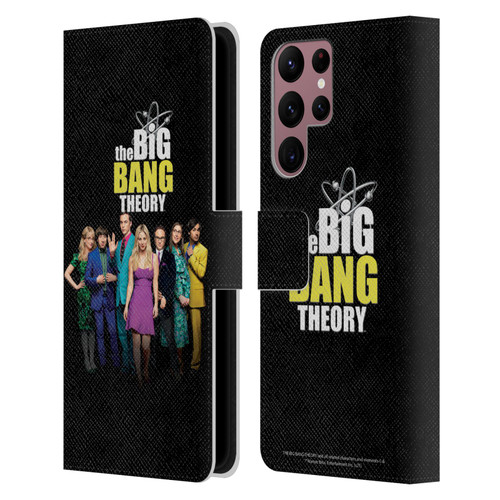 The Big Bang Theory Key Art Season 11 B Leather Book Wallet Case Cover For Samsung Galaxy S22 Ultra 5G