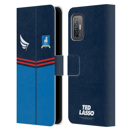 Ted Lasso Season 1 Graphics Jacket Leather Book Wallet Case Cover For HTC Desire 21 Pro 5G