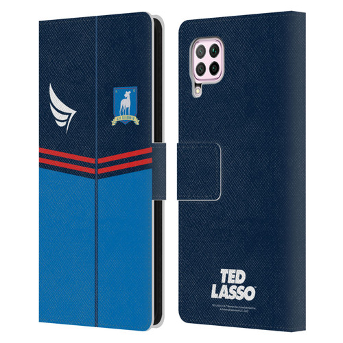Ted Lasso Season 1 Graphics Jacket Leather Book Wallet Case Cover For Huawei Nova 6 SE / P40 Lite