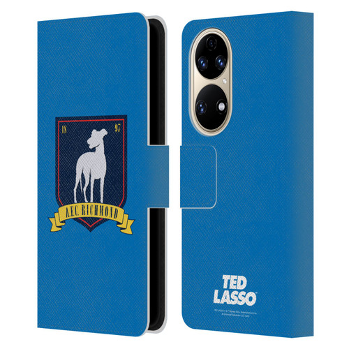 Ted Lasso Season 1 Graphics A.F.C Richmond Leather Book Wallet Case Cover For Huawei P50