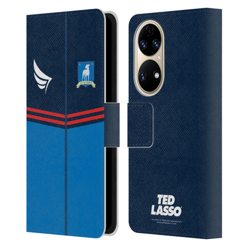 Ted Lasso Season 1 Graphics Jacket Leather Book Wallet Case Cover For Huawei P50