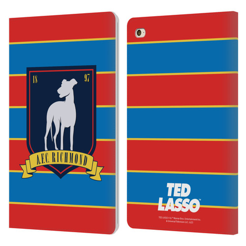 Ted Lasso Season 1 Graphics A.F.C Richmond Stripes Leather Book Wallet Case Cover For Apple iPad mini 4