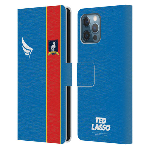 Ted Lasso Season 1 Graphics Jersey Leather Book Wallet Case Cover For Apple iPhone 12 Pro Max