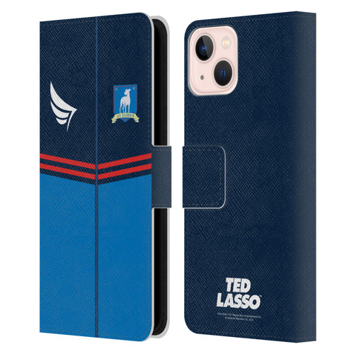 Ted Lasso Season 1 Graphics Jacket Leather Book Wallet Case Cover For Apple iPhone 13