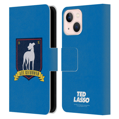 Ted Lasso Season 1 Graphics A.F.C Richmond Leather Book Wallet Case Cover For Apple iPhone 13 Mini