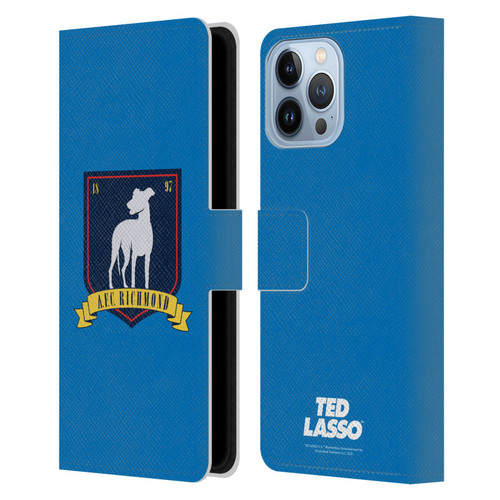 Ted Lasso Season 1 Graphics A.F.C Richmond Leather Book Wallet Case Cover For Apple iPhone 13 Pro Max