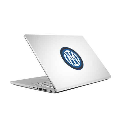 Fc Internazionale Milano Badge Logo On White Vinyl Sticker Skin Decal Cover for Asus Vivobook 14 X409FA-EK555T