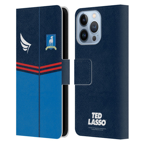 Ted Lasso Season 1 Graphics Jacket Leather Book Wallet Case Cover For Apple iPhone 13 Pro
