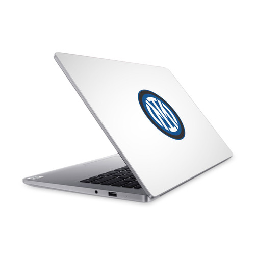 Fc Internazionale Milano Badge Logo On White Vinyl Sticker Skin Decal Cover for Xiaomi Mi NoteBook 14 (2020)