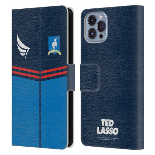Ted Lasso Season 1 Graphics Jacket Leather Book Wallet Case Cover For Apple iPhone 14