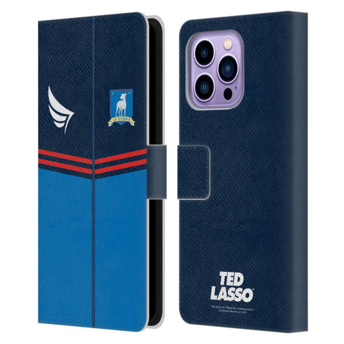 Ted Lasso Season 1 Graphics Jacket Leather Book Wallet Case Cover For Apple iPhone 14 Pro Max