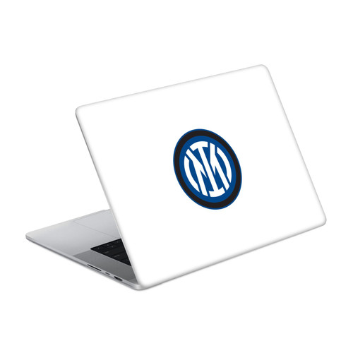Fc Internazionale Milano Badge Logo On White Vinyl Sticker Skin Decal Cover for Apple MacBook Pro 14" A2442