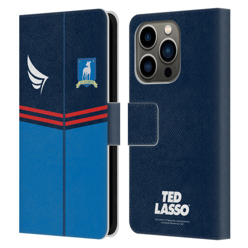 Ted Lasso Season 1 Graphics Jacket Leather Book Wallet Case Cover For Apple iPhone 14 Pro