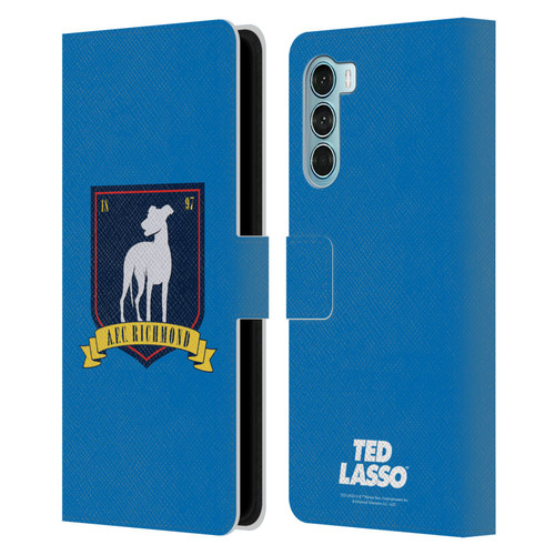 Ted Lasso Season 1 Graphics A.F.C Richmond Leather Book Wallet Case Cover For Motorola Edge S30 / Moto G200 5G