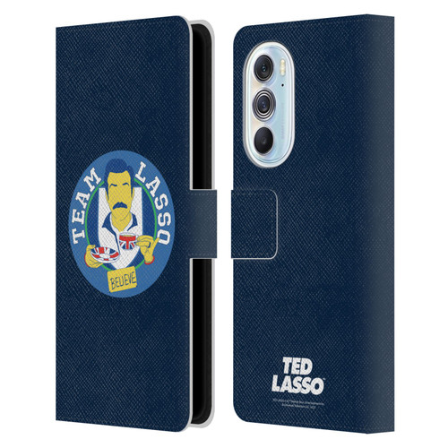 Ted Lasso Season 1 Graphics Team Lasso Leather Book Wallet Case Cover For Motorola Edge X30