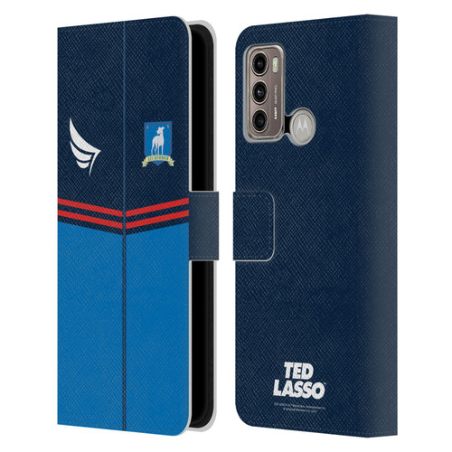 Ted Lasso Season 1 Graphics Jacket Leather Book Wallet Case Cover For Motorola Moto G60 / Moto G40 Fusion