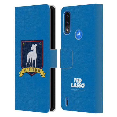 Ted Lasso Season 1 Graphics A.F.C Richmond Leather Book Wallet Case Cover For Motorola Moto E7 Power / Moto E7i Power