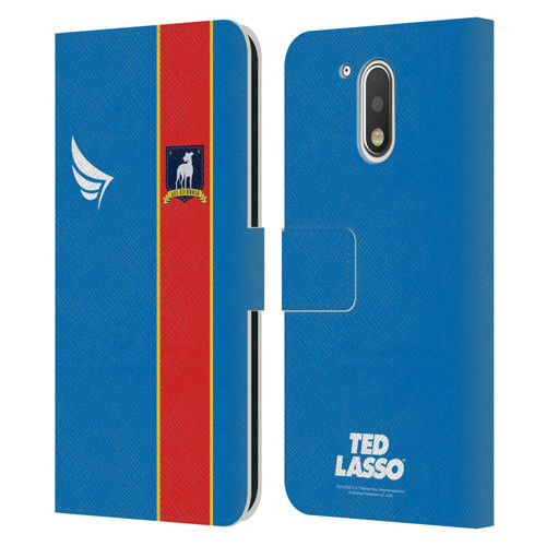 Ted Lasso Season 1 Graphics Jersey Leather Book Wallet Case Cover For Motorola Moto G41
