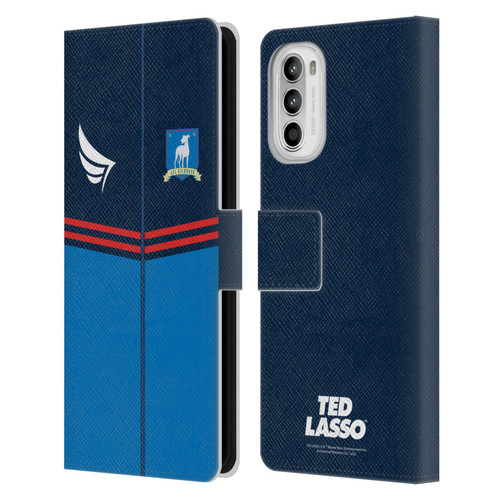 Ted Lasso Season 1 Graphics Jacket Leather Book Wallet Case Cover For Motorola Moto G52