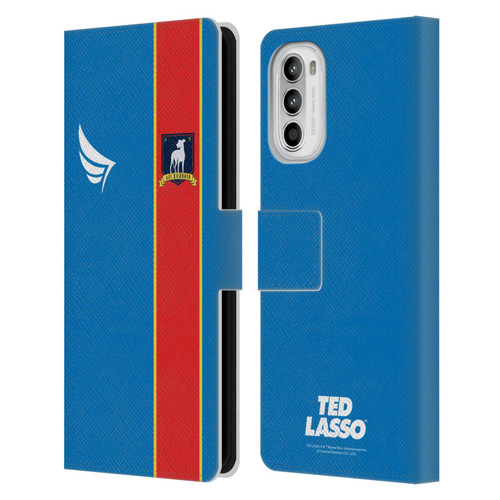 Ted Lasso Season 1 Graphics Jersey Leather Book Wallet Case Cover For Motorola Moto G52