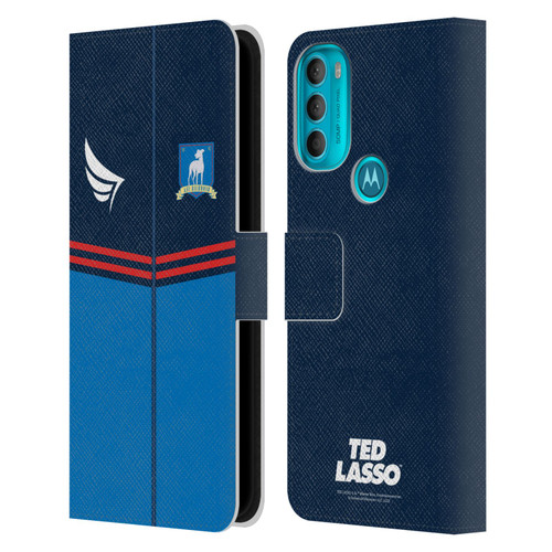 Ted Lasso Season 1 Graphics Jacket Leather Book Wallet Case Cover For Motorola Moto G71 5G