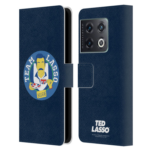 Ted Lasso Season 1 Graphics Team Lasso Leather Book Wallet Case Cover For OnePlus 10 Pro