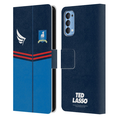 Ted Lasso Season 1 Graphics Jacket Leather Book Wallet Case Cover For OPPO Reno 4 5G