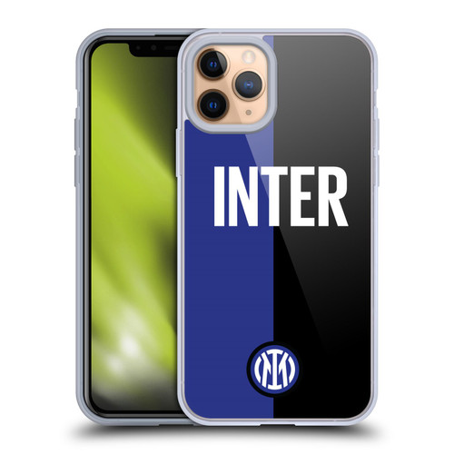 Fc Internazionale Milano Badge Inter Milano Logo Soft Gel Case for Apple iPhone 11 Pro & MagSafe