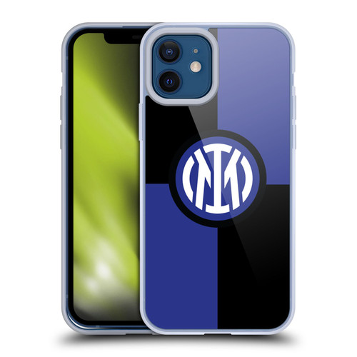 Fc Internazionale Milano Badge Flag Soft Gel Case for Apple iPhone 12 / iPhone 12 Pro & MagSafe
