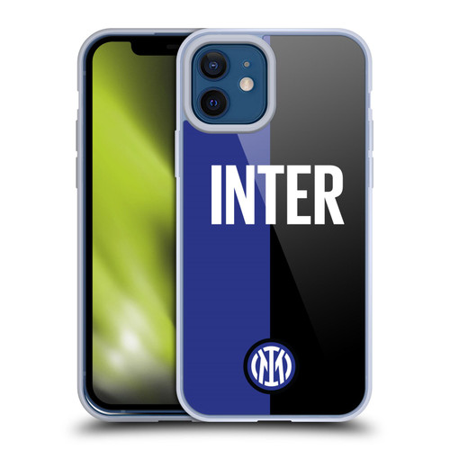 Fc Internazionale Milano Badge Inter Milano Logo Soft Gel Case for Apple iPhone 12 / iPhone 12 Pro & MagSafe