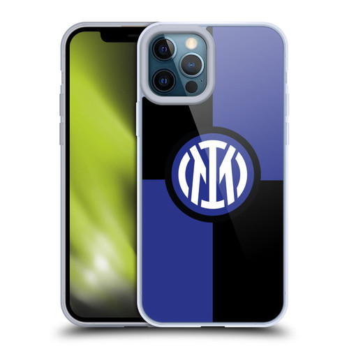 Fc Internazionale Milano Badge Flag Soft Gel Case for Apple iPhone 12 Pro Max & MagSafe