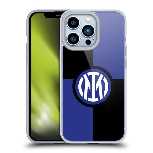 Fc Internazionale Milano Badge Flag Soft Gel Case for Apple iPhone 13 Pro & MagSafe