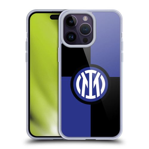 Fc Internazionale Milano Badge Flag Soft Gel Case for Apple iPhone 14 Pro Max & MagSafe