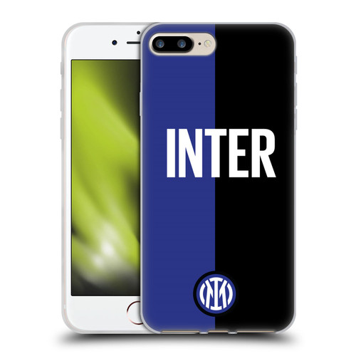 Fc Internazionale Milano Badge Inter Milano Logo Soft Gel Case for Apple iPhone 7 Plus / iPhone 8 Plus & MagSafe