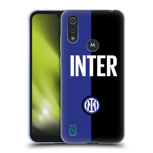 Fc Internazionale Milano Badge Inter Milano Logo Soft Gel Case for Motorola Moto E6s (2020)