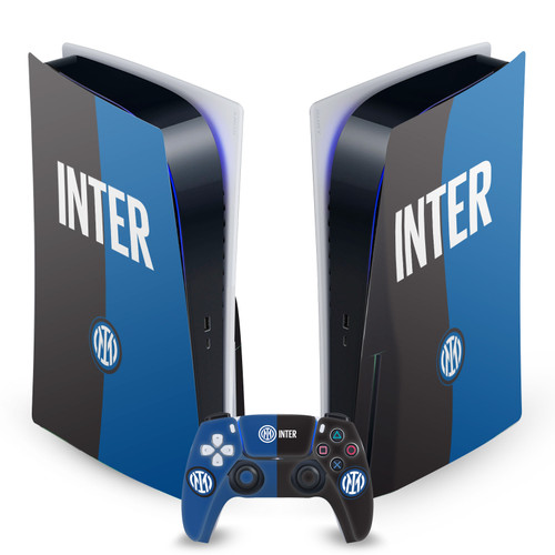 Fc Internazionale Milano Badge Inter Milano Logo Vinyl Sticker Skin Decal Cover for Sony PS5 Disc Edition Bundle