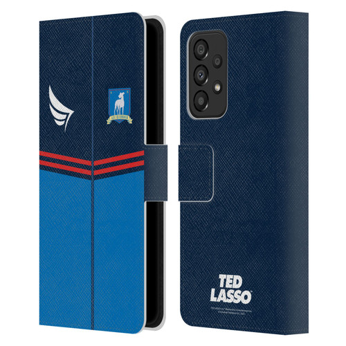 Ted Lasso Season 1 Graphics Jacket Leather Book Wallet Case Cover For Samsung Galaxy A33 5G (2022)