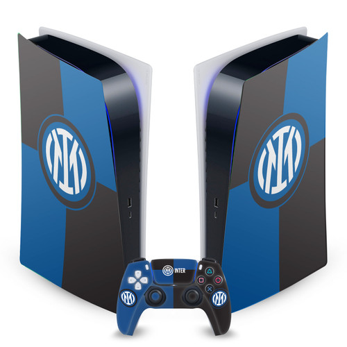 Fc Internazionale Milano Badge Flag Vinyl Sticker Skin Decal Cover for Sony PS5 Digital Edition Bundle