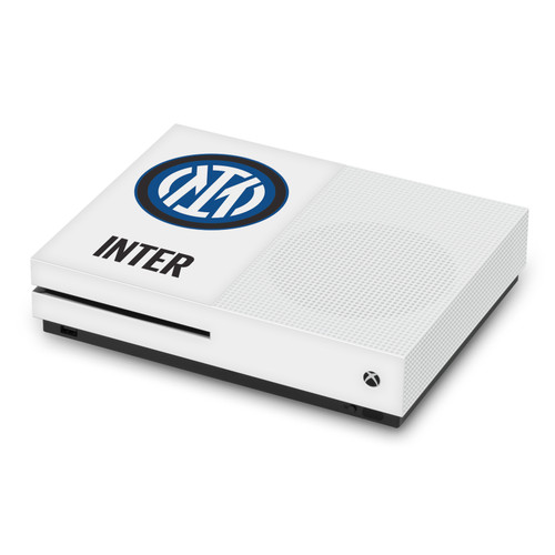 Fc Internazionale Milano Badge Logo On White Vinyl Sticker Skin Decal Cover for Microsoft Xbox One S Console