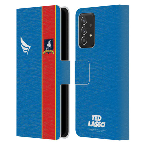 Ted Lasso Season 1 Graphics Jersey Leather Book Wallet Case Cover For Samsung Galaxy A52 / A52s / 5G (2021)