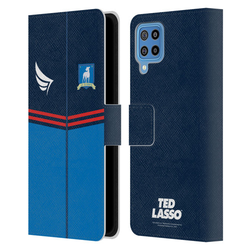 Ted Lasso Season 1 Graphics Jacket Leather Book Wallet Case Cover For Samsung Galaxy F22 (2021)