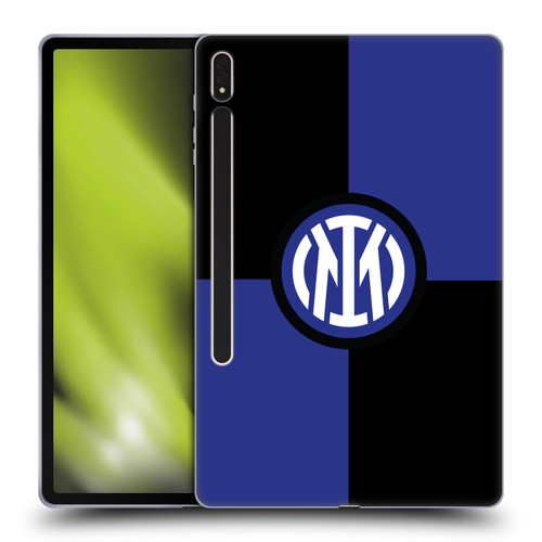 Fc Internazionale Milano Badge Flag Soft Gel Case for Samsung Galaxy Tab S8 Plus