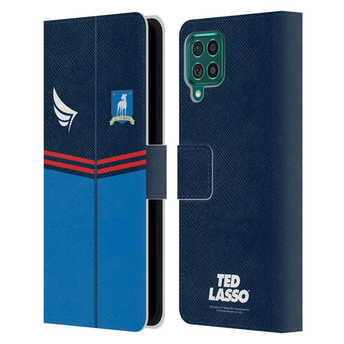 Ted Lasso Season 1 Graphics Jacket Leather Book Wallet Case Cover For Samsung Galaxy F62 (2021)