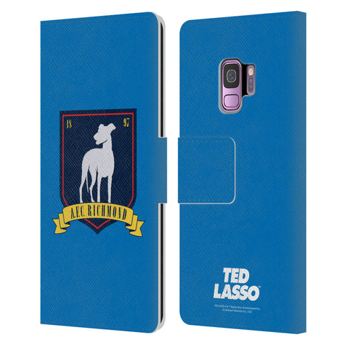 Ted Lasso Season 1 Graphics A.F.C Richmond Leather Book Wallet Case Cover For Samsung Galaxy S9