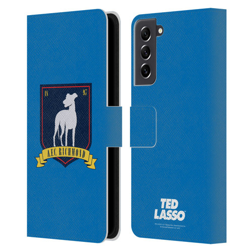 Ted Lasso Season 1 Graphics A.F.C Richmond Leather Book Wallet Case Cover For Samsung Galaxy S21 FE 5G
